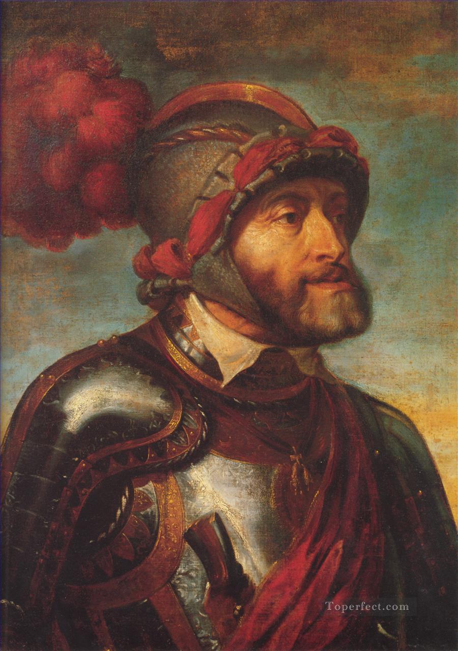 El Emperador Carlos V Barroco Peter Paul Rubens Pintura al óleo
